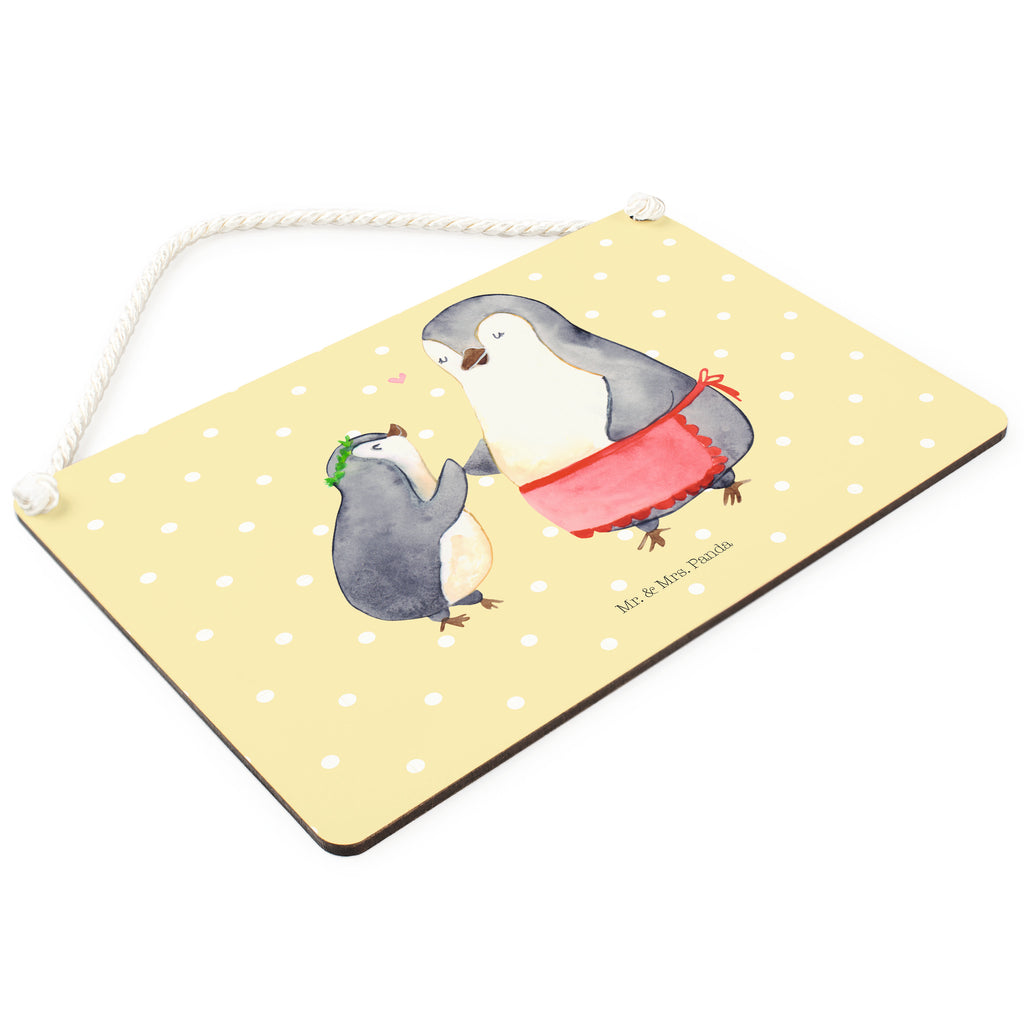 Deko Schild Pinguin mit Kind Dekoschild, Deko Schild, Schild, Tür Schild, Türschild, Holzschild, Wandschild, Wanddeko, Familie, Vatertag, Muttertag, Bruder, Schwester, Mama, Papa, Oma, Opa, Geschenk, Mami, Mutti, Mutter, Geburststag