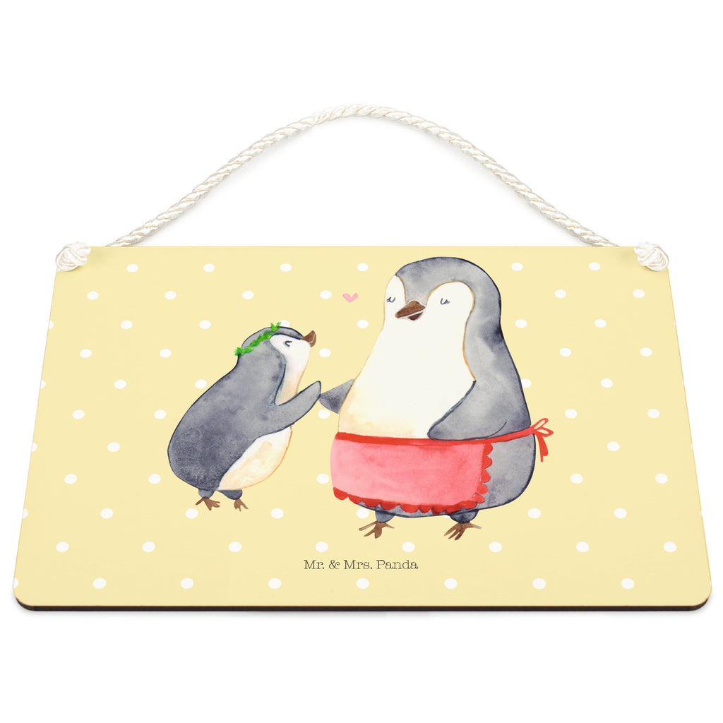 Deko Schild Pinguin mit Kind Dekoschild, Deko Schild, Schild, Tür Schild, Türschild, Holzschild, Wandschild, Wanddeko, Familie, Vatertag, Muttertag, Bruder, Schwester, Mama, Papa, Oma, Opa, Geschenk, Mami, Mutti, Mutter, Geburststag