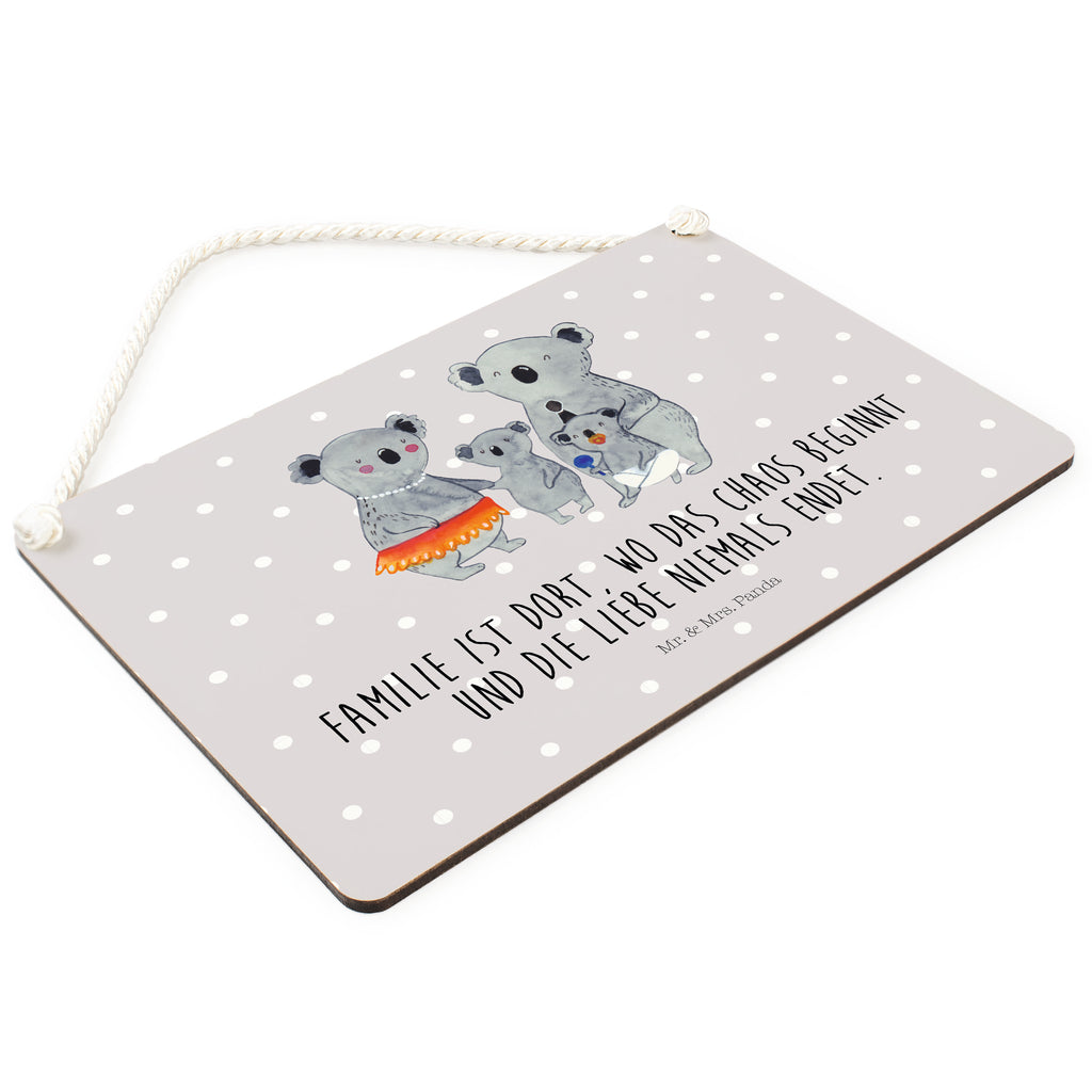 Deko Schild Koala Familie Dekoschild, Deko Schild, Schild, Tür Schild, Türschild, Holzschild, Wandschild, Wanddeko, Familie, Vatertag, Muttertag, Bruder, Schwester, Mama, Papa, Oma, Opa, Koala, Koalas, Family, Kinder, Geschwister, Familienleben