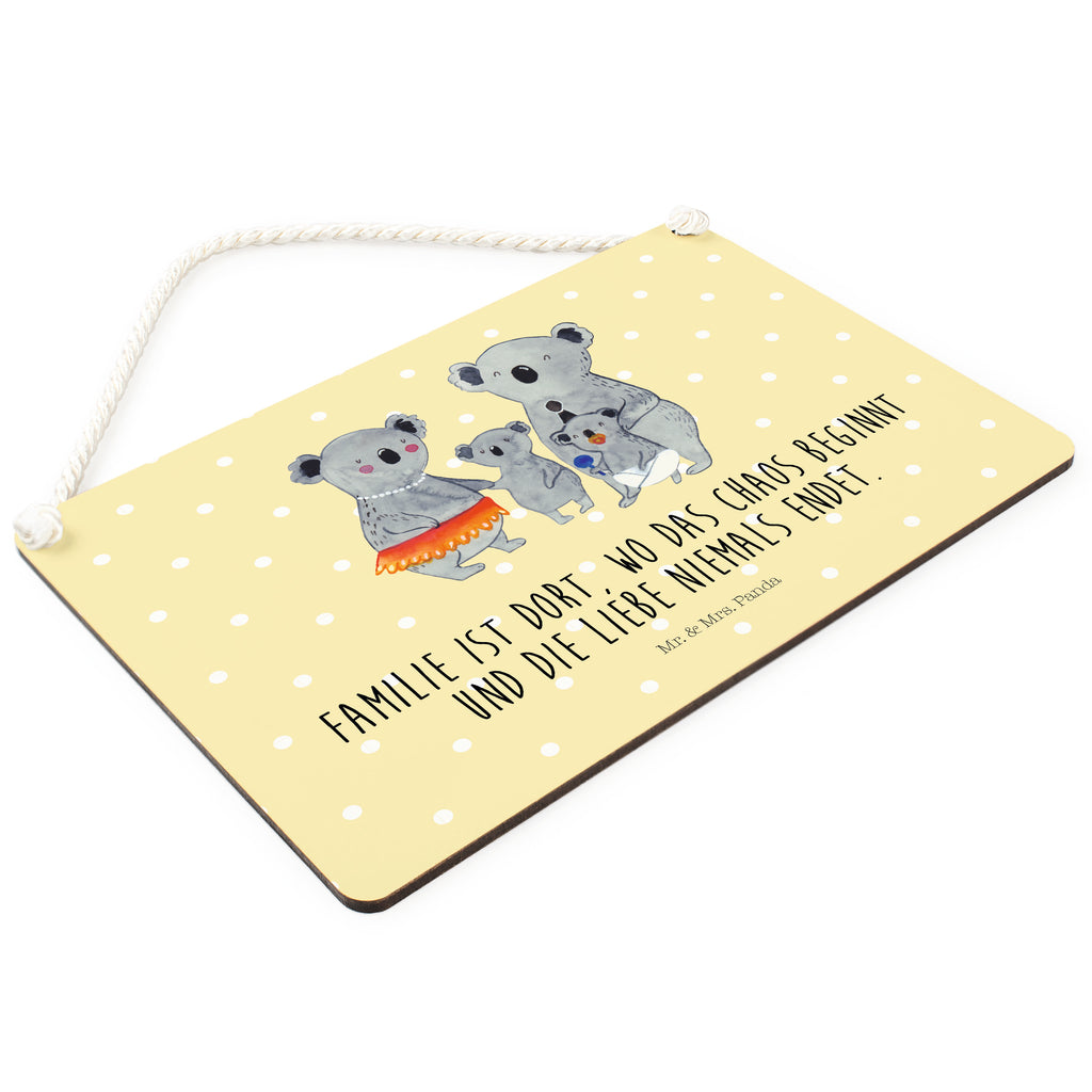 Deko Schild Koala Familie Dekoschild, Deko Schild, Schild, Tür Schild, Türschild, Holzschild, Wandschild, Wanddeko, Familie, Vatertag, Muttertag, Bruder, Schwester, Mama, Papa, Oma, Opa, Koala, Koalas, Family, Kinder, Geschwister, Familienleben