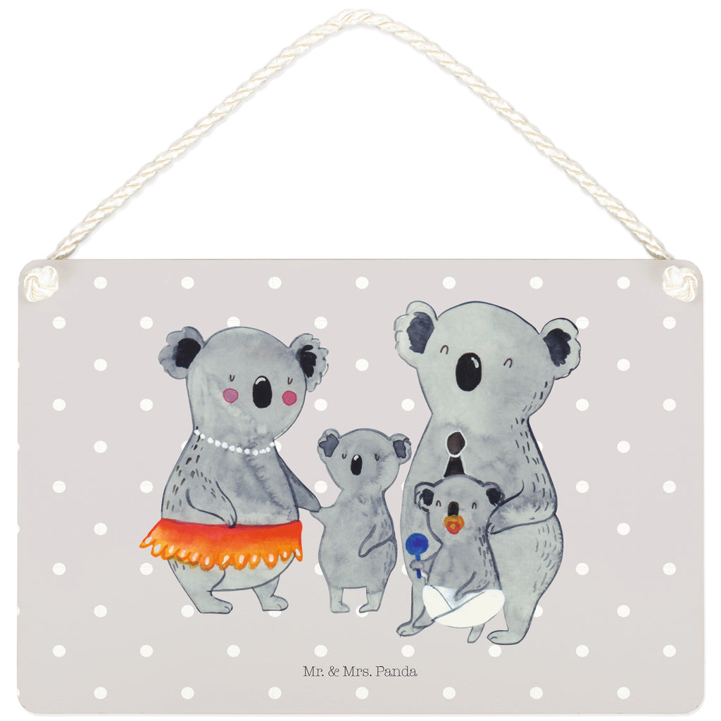 Deko Schild Koala Familie Dekoschild, Deko Schild, Schild, Tür Schild, Türschild, Holzschild, Wandschild, Wanddeko, Familie, Vatertag, Muttertag, Bruder, Schwester, Mama, Papa, Oma, Opa, Koala, Koalas, Family, Kinder, Geschwister, Familienleben