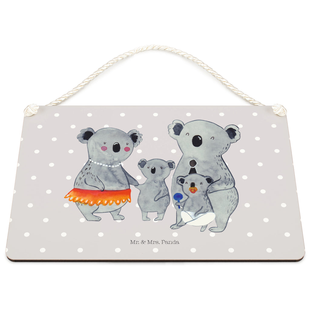 Deko Schild Koala Familie Dekoschild, Deko Schild, Schild, Tür Schild, Türschild, Holzschild, Wandschild, Wanddeko, Familie, Vatertag, Muttertag, Bruder, Schwester, Mama, Papa, Oma, Opa, Koala, Koalas, Family, Kinder, Geschwister, Familienleben