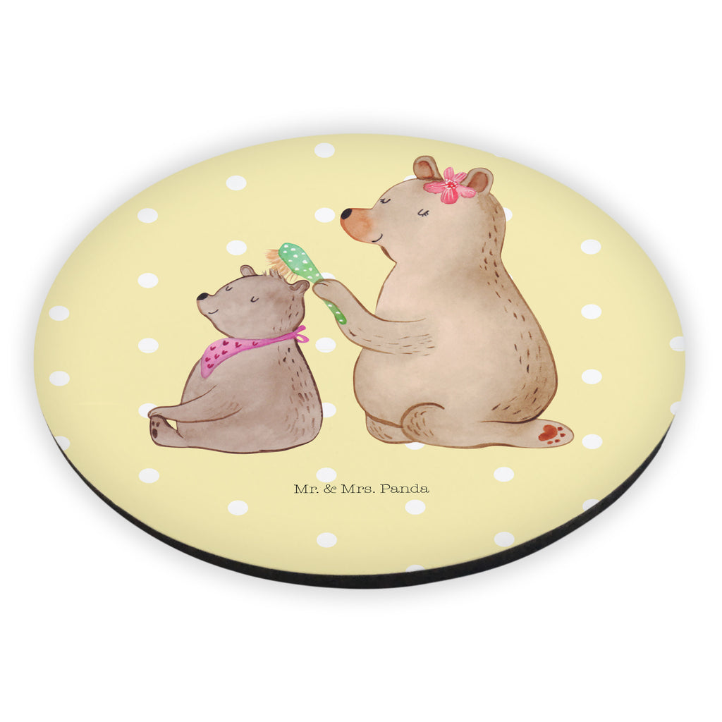 Rund Magnet Bär mit Kind Kühlschrankmagnet, Pinnwandmagnet, Souvenir Magnet, Motivmagnete, Dekomagnet, Whiteboard Magnet, Notiz Magnet, Kühlschrank Dekoration, Familie, Vatertag, Muttertag, Bruder, Schwester, Mama, Papa, Oma, Opa, Geschenk, Mutti, Mutter