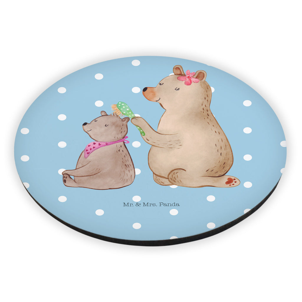 Rund Magnet Bär mit Kind Kühlschrankmagnet, Pinnwandmagnet, Souvenir Magnet, Motivmagnete, Dekomagnet, Whiteboard Magnet, Notiz Magnet, Kühlschrank Dekoration, Familie, Vatertag, Muttertag, Bruder, Schwester, Mama, Papa, Oma, Opa, Geschenk, Mutti, Mutter