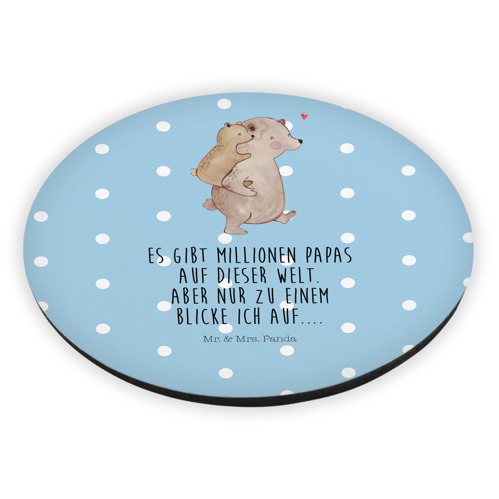 Rund Magnet Papa Bär Kühlschrankmagnet, Pinnwandmagnet, Souvenir Magnet, Motivmagnete, Dekomagnet, Whiteboard Magnet, Notiz Magnet, Kühlschrank Dekoration, Familie, Vatertag, Muttertag, Bruder, Schwester, Mama, Papa, Oma, Opa, Geschenk, Vater, Papi, Vati, Onkel, Geburtstag