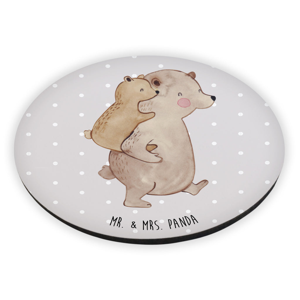 Rund Magnet Papa Bär Kühlschrankmagnet, Pinnwandmagnet, Souvenir Magnet, Motivmagnete, Dekomagnet, Whiteboard Magnet, Notiz Magnet, Kühlschrank Dekoration, Familie, Vatertag, Muttertag, Bruder, Schwester, Mama, Papa, Oma, Opa, Geschenk, Vater, Papi, Vati, Onkel, Geburtstag