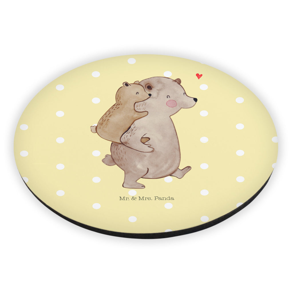 Rund Magnet Papa Bär Kühlschrankmagnet, Pinnwandmagnet, Souvenir Magnet, Motivmagnete, Dekomagnet, Whiteboard Magnet, Notiz Magnet, Kühlschrank Dekoration, Familie, Vatertag, Muttertag, Bruder, Schwester, Mama, Papa, Oma, Opa, Geschenk, Vater, Papi, Vati, Onkel, Geburtstag