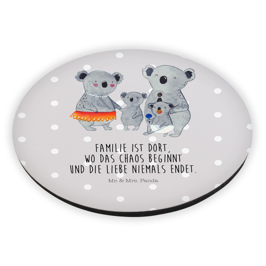 Rund Magnet Koala Familie Kühlschrankmagnet, Pinnwandmagnet, Souvenir Magnet, Motivmagnete, Dekomagnet, Whiteboard Magnet, Notiz Magnet, Kühlschrank Dekoration, Familie, Vatertag, Muttertag, Bruder, Schwester, Mama, Papa, Oma, Opa, Koala, Koalas, Family, Kinder, Geschwister, Familienleben