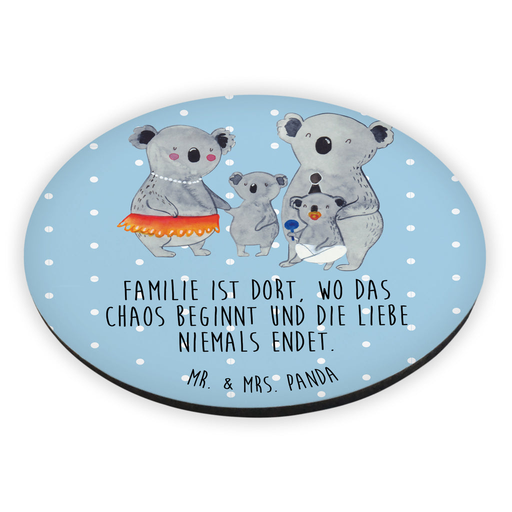 Rund Magnet Koala Familie Kühlschrankmagnet, Pinnwandmagnet, Souvenir Magnet, Motivmagnete, Dekomagnet, Whiteboard Magnet, Notiz Magnet, Kühlschrank Dekoration, Familie, Vatertag, Muttertag, Bruder, Schwester, Mama, Papa, Oma, Opa, Koala, Koalas, Family, Kinder, Geschwister, Familienleben