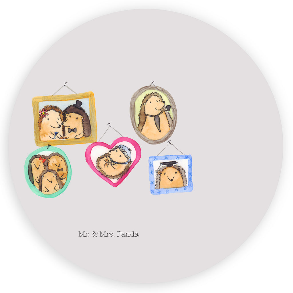 120mm Rund Aufkleber Igel Familie Sticker, Aufkleber, Etikett, Kinder, rund, Familie, Vatertag, Muttertag, Bruder, Schwester, Mama, Papa, Oma, Opa, Liebe, Igel, Bilder, Zusammenhalt, Glück