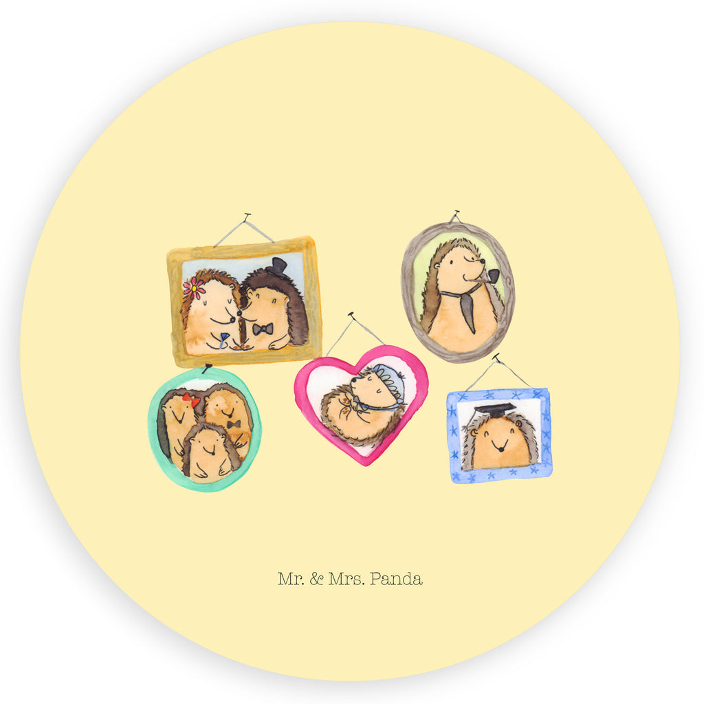 120mm Rund Aufkleber Igel Familie Sticker, Aufkleber, Etikett, Kinder, rund, Familie, Vatertag, Muttertag, Bruder, Schwester, Mama, Papa, Oma, Opa, Liebe, Igel, Bilder, Zusammenhalt, Glück