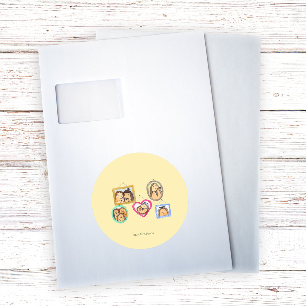 120mm Rund Aufkleber Igel Familie Sticker, Aufkleber, Etikett, Kinder, rund, Familie, Vatertag, Muttertag, Bruder, Schwester, Mama, Papa, Oma, Opa, Liebe, Igel, Bilder, Zusammenhalt, Glück