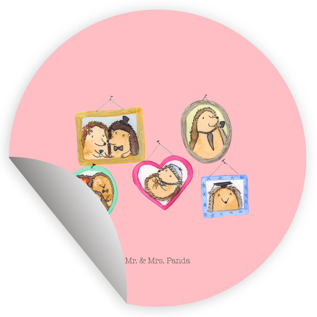 120mm Rund Aufkleber Igel Familie Sticker, Aufkleber, Etikett, Kinder, rund, Familie, Vatertag, Muttertag, Bruder, Schwester, Mama, Papa, Oma, Opa, Liebe, Igel, Bilder, Zusammenhalt, Glück