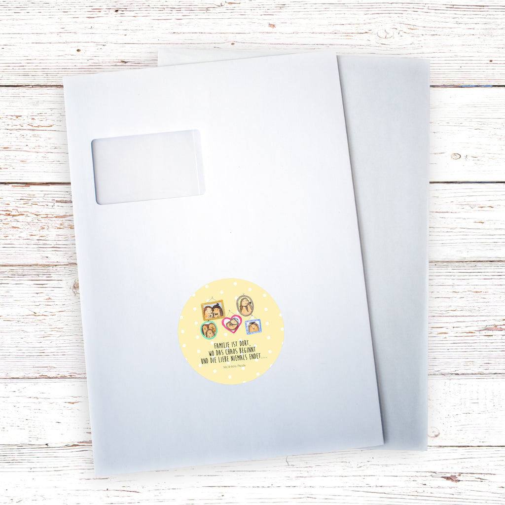 80mm Rund Aufkleber Igel Familie Sticker, Aufkleber, Etikett, Familie, Vatertag, Muttertag, Bruder, Schwester, Mama, Papa, Oma, Opa, Liebe, Igel, Bilder, Zusammenhalt, Glück