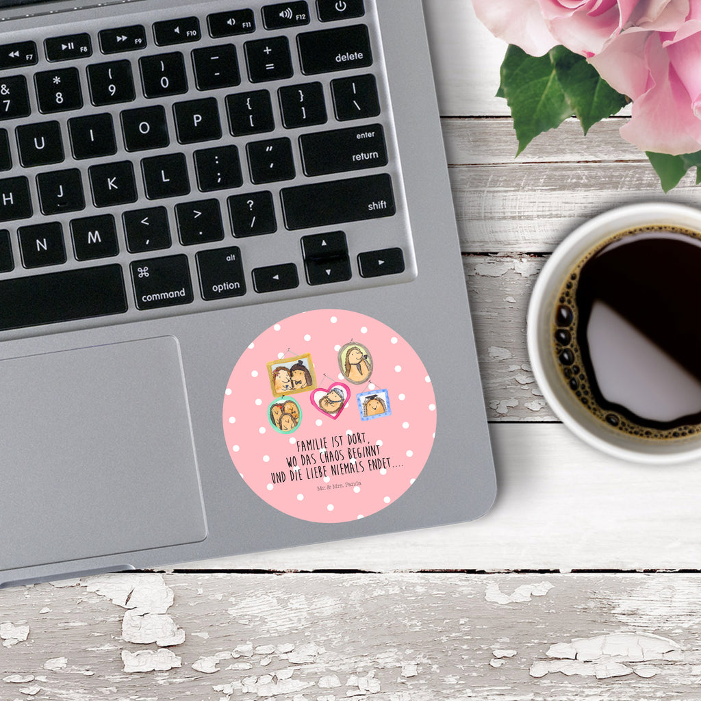 80mm Rund Aufkleber Igel Familie Sticker, Aufkleber, Etikett, Familie, Vatertag, Muttertag, Bruder, Schwester, Mama, Papa, Oma, Opa, Liebe, Igel, Bilder, Zusammenhalt, Glück