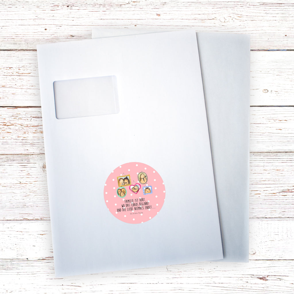 80mm Rund Aufkleber Igel Familie Sticker, Aufkleber, Etikett, Familie, Vatertag, Muttertag, Bruder, Schwester, Mama, Papa, Oma, Opa, Liebe, Igel, Bilder, Zusammenhalt, Glück