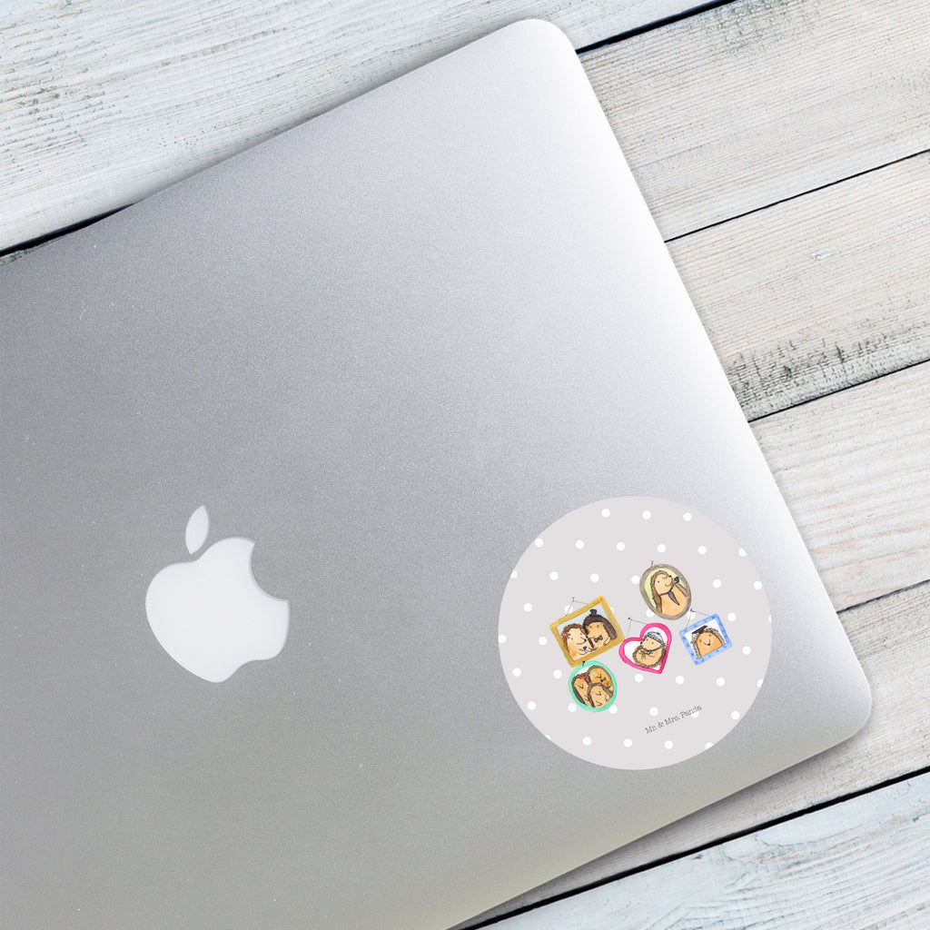 80mm Rund Aufkleber Igel Familie Sticker, Aufkleber, Etikett, Familie, Vatertag, Muttertag, Bruder, Schwester, Mama, Papa, Oma, Opa, Liebe, Igel, Bilder, Zusammenhalt, Glück