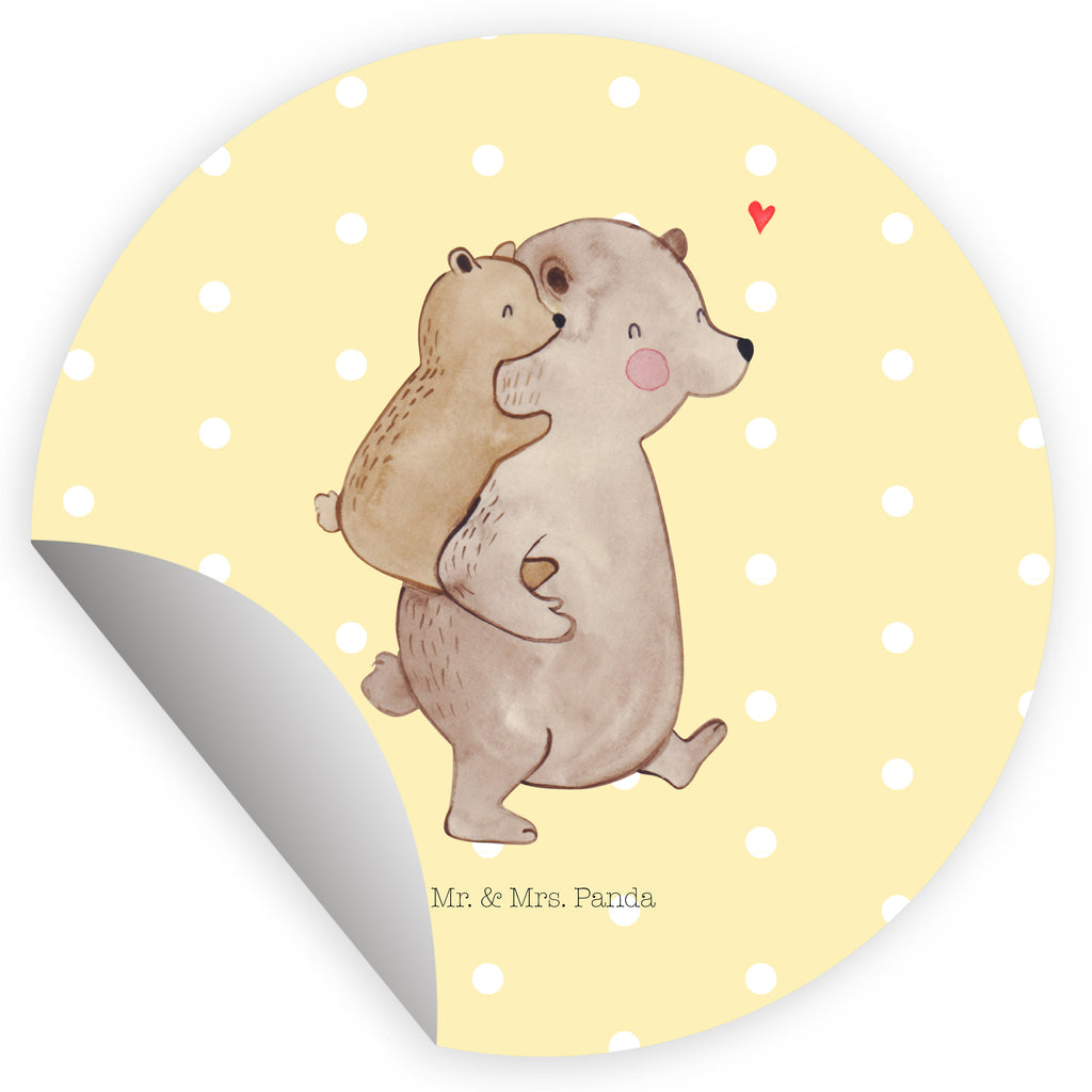 40mm Rund Aufkleber Papa Bär Sticker, Aufkleber, Etikett, Familie, Vatertag, Muttertag, Bruder, Schwester, Mama, Papa, Oma, Opa, Geschenk, Vater, Papi, Vati, Onkel, Geburtstag