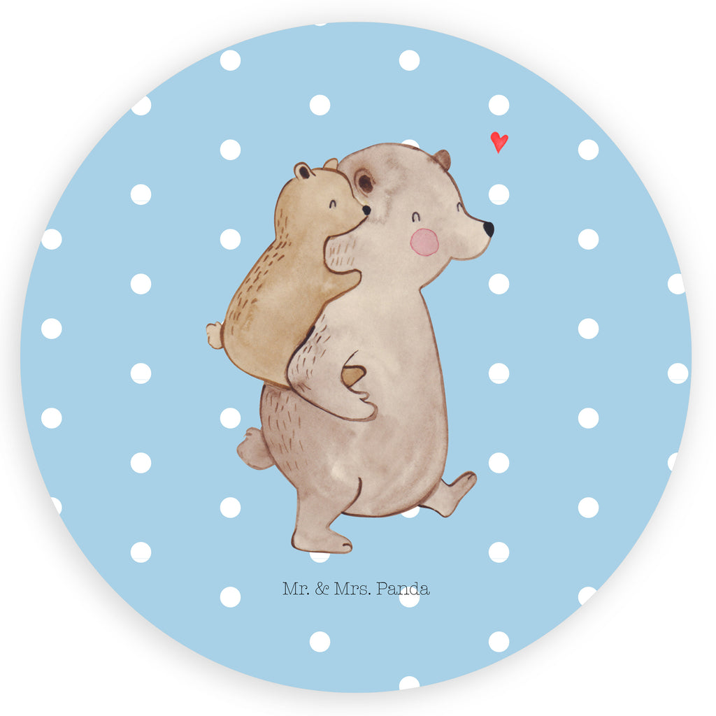 40mm Rund Aufkleber Papa Bär Sticker, Aufkleber, Etikett, Familie, Vatertag, Muttertag, Bruder, Schwester, Mama, Papa, Oma, Opa, Geschenk, Vater, Papi, Vati, Onkel, Geburtstag