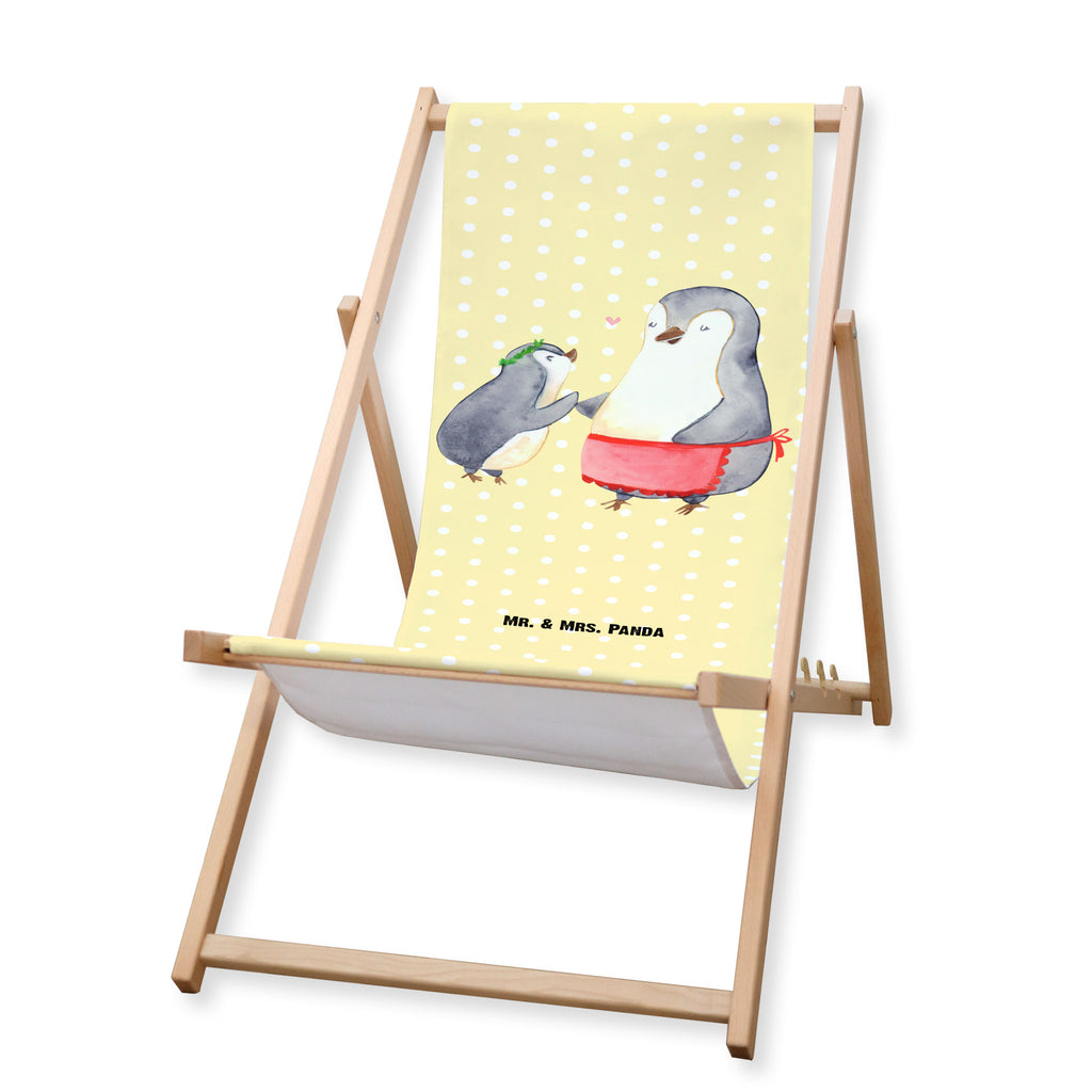 Gartenliege Pinguin mit Kind Sonnenliege, Strandliege, Liege, Liegestuhl, Gartenliege, Gartenstuhl, Familie, Vatertag, Muttertag, Bruder, Schwester, Mama, Papa, Oma, Opa, Geschenk, Mami, Mutti, Mutter, Geburststag