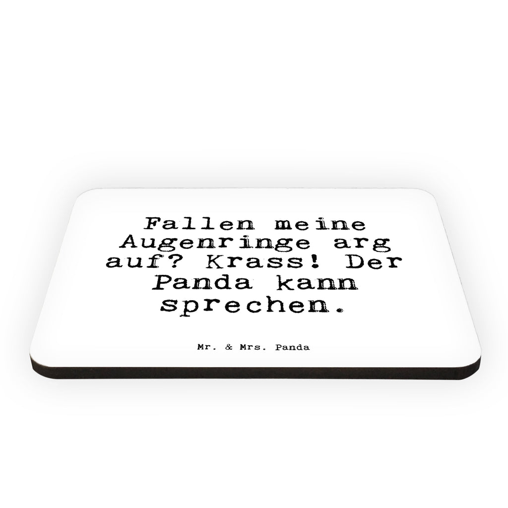 Magnet Sprüche und Zitate Fallen meine Augenringe arg auf? Krass! Der Panda kann sprechen. Kühlschrankmagnet, Pinnwandmagnet, Souvenir Magnet, Motivmagnete, Dekomagnet, Whiteboard Magnet, Notiz Magnet, Kühlschrank Dekoration, Spruch, Sprüche, lustig, Weisheiten, Zitate, Spruch Sprüche Weisheiten Zitate Lustig Weisheit Worte