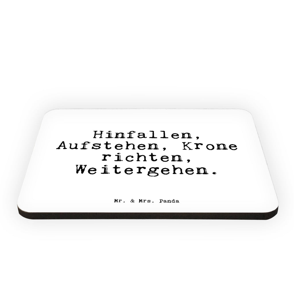 Magnet Sprüche und Zitate Hinfallen, Aufstehen, Krone richten, Weitergehen. Kühlschrankmagnet, Pinnwandmagnet, Souvenir Magnet, Motivmagnete, Dekomagnet, Whiteboard Magnet, Notiz Magnet, Kühlschrank Dekoration, Spruch, Sprüche, lustig, Weisheiten, Zitate, Spruch Sprüche Weisheiten Zitate Lustig Weisheit Worte