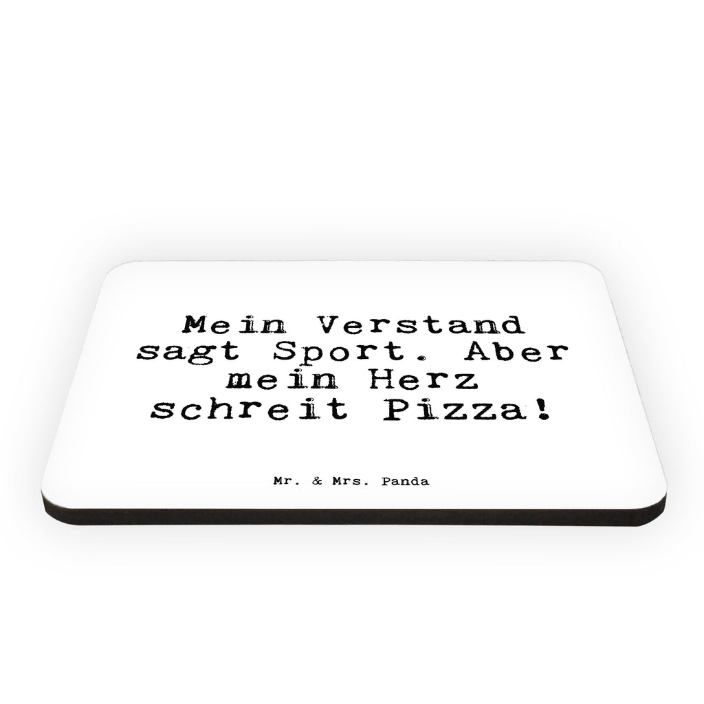 Magnet Sprüche und Zitate Mein Verstand sagt Sport. Aber mein Herz schreit Pizza! Kühlschrankmagnet, Pinnwandmagnet, Souvenir Magnet, Motivmagnete, Dekomagnet, Whiteboard Magnet, Notiz Magnet, Kühlschrank Dekoration, Spruch, Sprüche, lustig, Weisheiten, Zitate, Spruch Sprüche Weisheiten Zitate Lustig Weisheit Worte