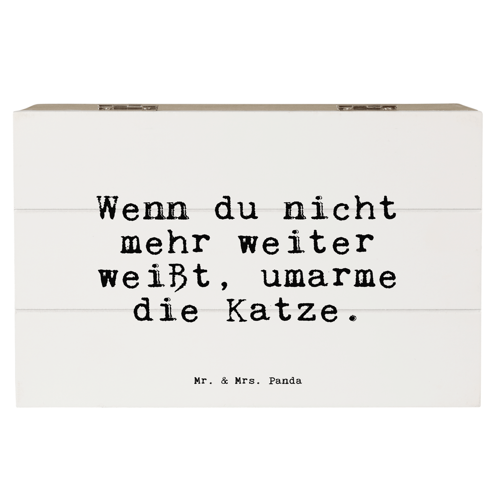 Holzkiste Sprüche und Zitate Wenn du nicht mehr weiter weißt, umarme die Katze. Holzkiste, Kiste, Schatzkiste, Truhe, Schatulle, XXL, Erinnerungsbox, Erinnerungskiste, Dekokiste, Aufbewahrungsbox, Spruch, Sprüche, lustig, Weisheiten, Zitate, Spruch Sprüche Weisheiten Zitate Lustig Weisheit Worte