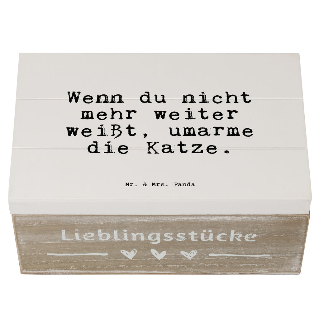 Holzkiste Sprüche und Zitate Wenn du nicht mehr weiter weißt, umarme die Katze. Holzkiste, Kiste, Schatzkiste, Truhe, Schatulle, XXL, Erinnerungsbox, Erinnerungskiste, Dekokiste, Aufbewahrungsbox, Spruch, Sprüche, lustig, Weisheiten, Zitate, Spruch Sprüche Weisheiten Zitate Lustig Weisheit Worte