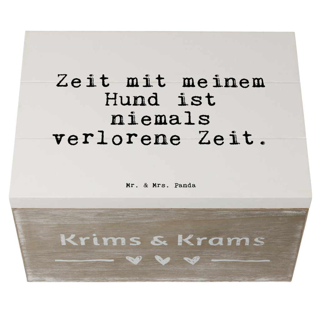 Holzkiste Sprüche und Zitate Zeit mit meinem Hund ist niemals verlorene Zeit. Holzkiste, Kiste, Schatzkiste, Truhe, Schatulle, XXL, Erinnerungsbox, Erinnerungskiste, Dekokiste, Aufbewahrungsbox, Spruch, Sprüche, lustig, Weisheiten, Zitate, Spruch Sprüche Weisheiten Zitate Lustig Weisheit Worte
