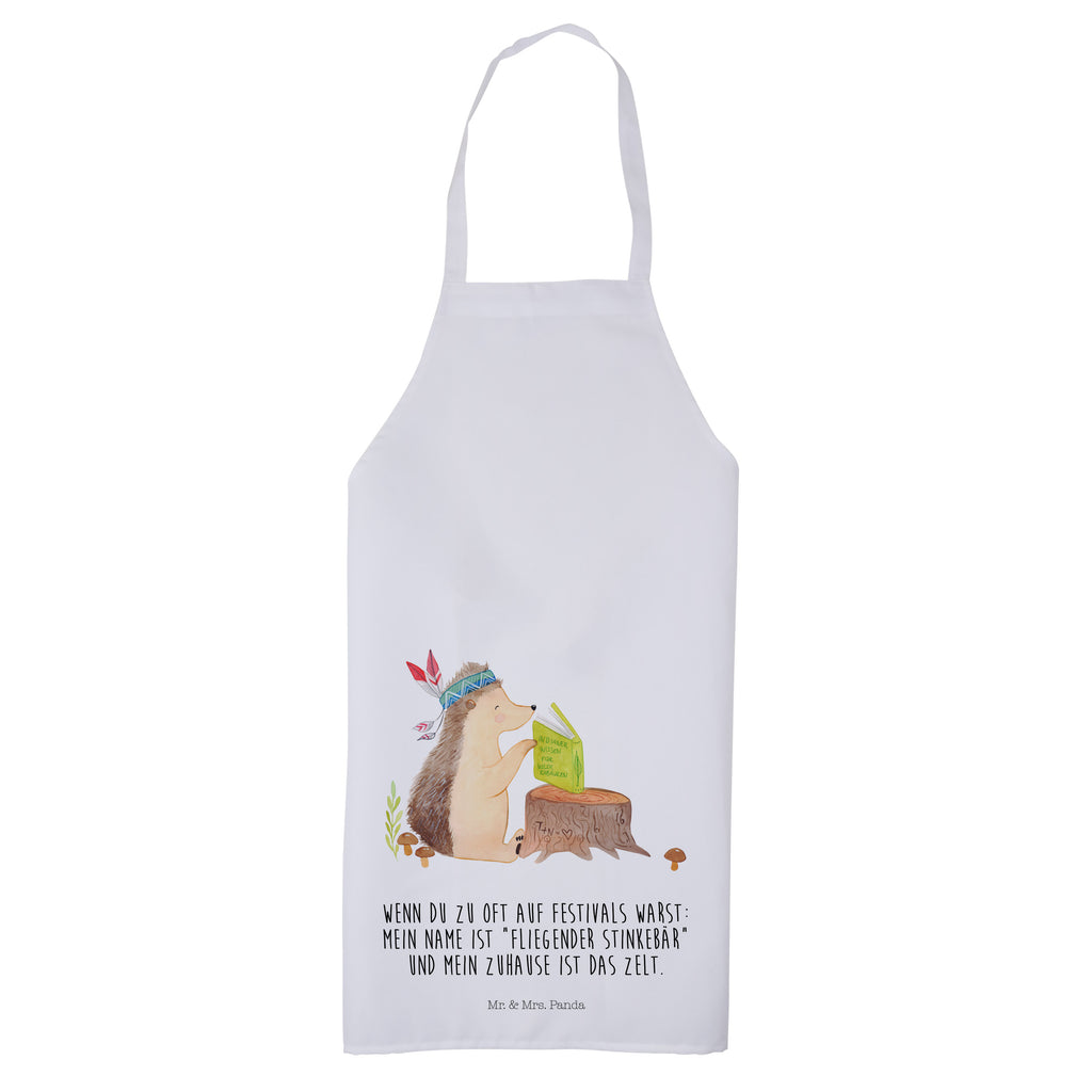 Kochschürze Igel Indianer Schürze, Backschürze, Küchenschürze, Grillschürze, Latzschürze, Waldtiere, Tiere, Igel, Indianer, Abenteuer, Lagerfeuer, Camping