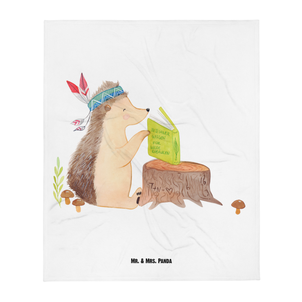 Babydecke Igel Indianer Babydecke, Babygeschenk, Geschenk Geburt, Babyecke Kuscheldecke, Krabbeldecke, Waldtiere, Tiere, Igel, Indianer, Abenteuer, Lagerfeuer, Camping