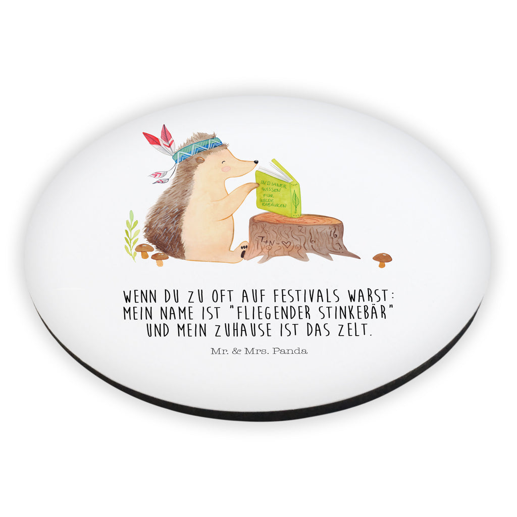 Rund Magnet Igel Indianer Kühlschrankmagnet, Pinnwandmagnet, Souvenir Magnet, Motivmagnete, Dekomagnet, Whiteboard Magnet, Notiz Magnet, Kühlschrank Dekoration, Waldtiere, Tiere, Igel, Indianer, Abenteuer, Lagerfeuer, Camping