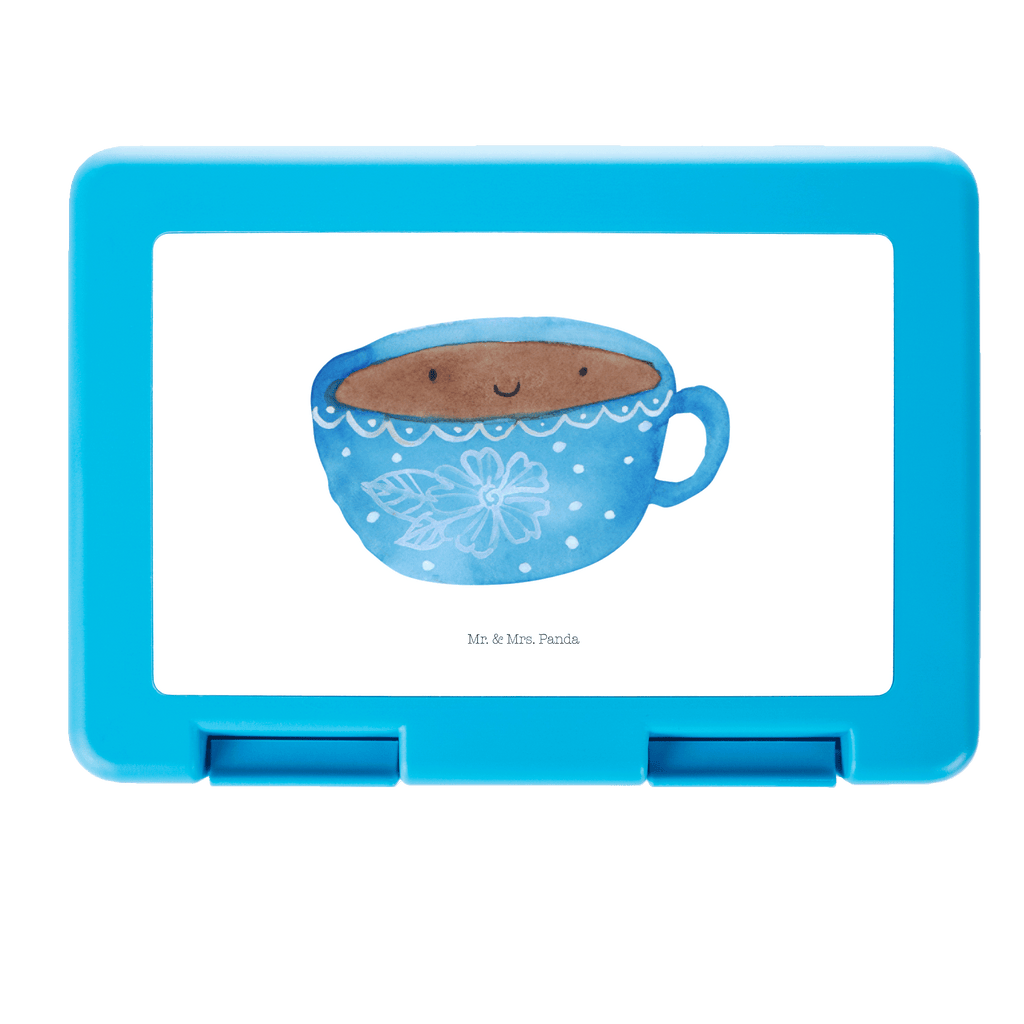 Brotdose Kaffee Tasse Brotbox, Snackbox, Lunch box, Butterbrotdose, Brotzeitbox, Tiermotive, Gute Laune, lustige Sprüche, Tiere, Kaffee, Tasse, Liebe, Geschmack, Genuss, Glücklich