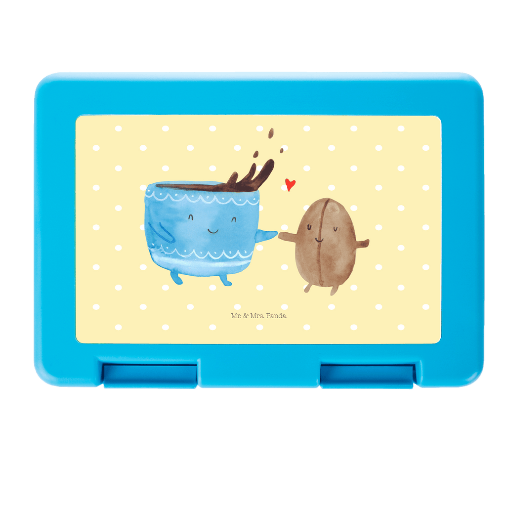 Brotdose Kaffee Bohne Brotbox, Snackbox, Lunch box, Butterbrotdose, Brotzeitbox, Tiermotive, Gute Laune, lustige Sprüche, Tiere, Kaffee, Kaffeebohne, Genuss, Zufriedenheit, Glück