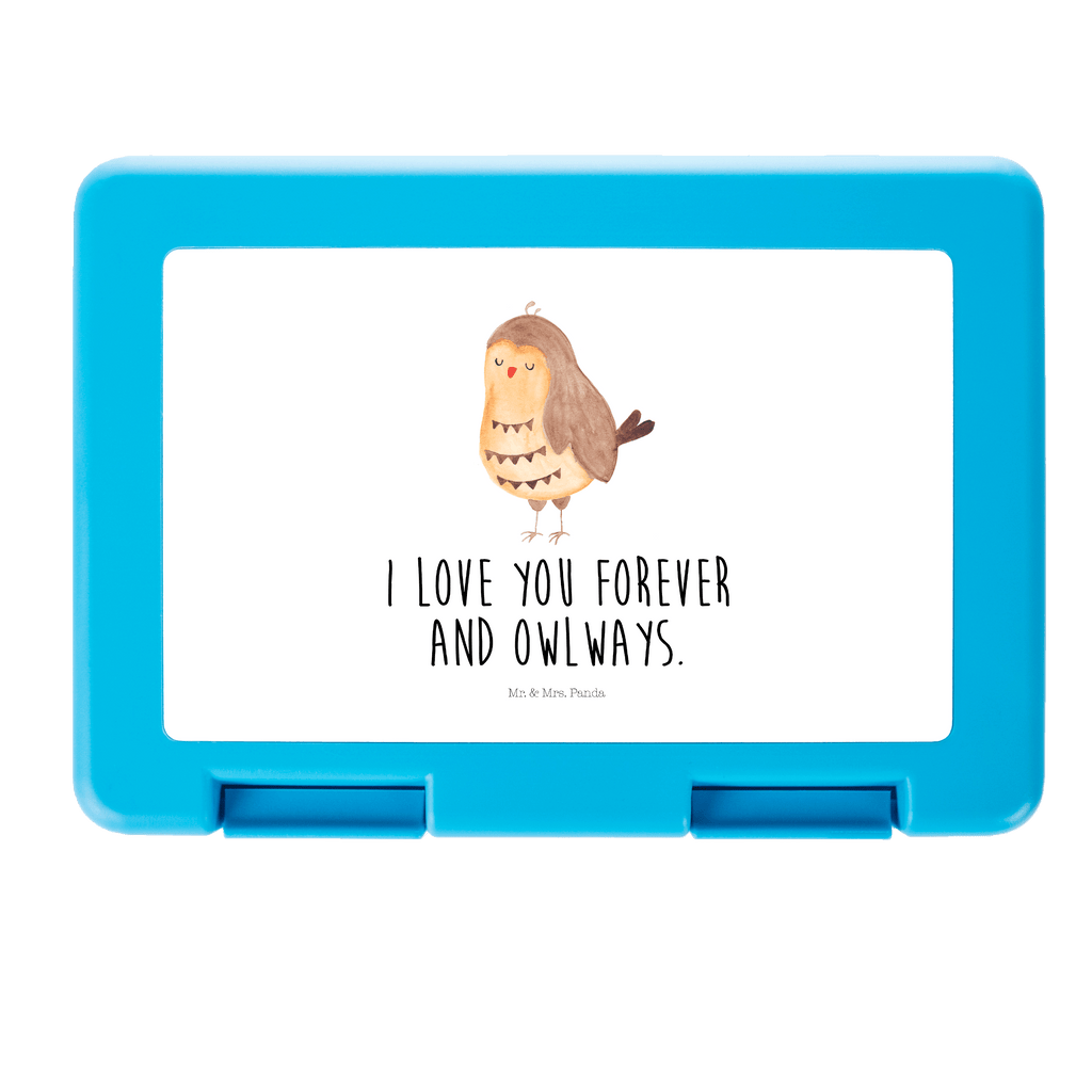 Brotdose Eule Zufrieden Brotbox, Snackbox, Lunch box, Butterbrotdose, Brotzeitbox, Eule, Eule Spruch, Eule deko, Owl, Liebe Spruch, Romantisch, Wortspiel lustig, Spruch schön, Geschenk Hochzeitstag