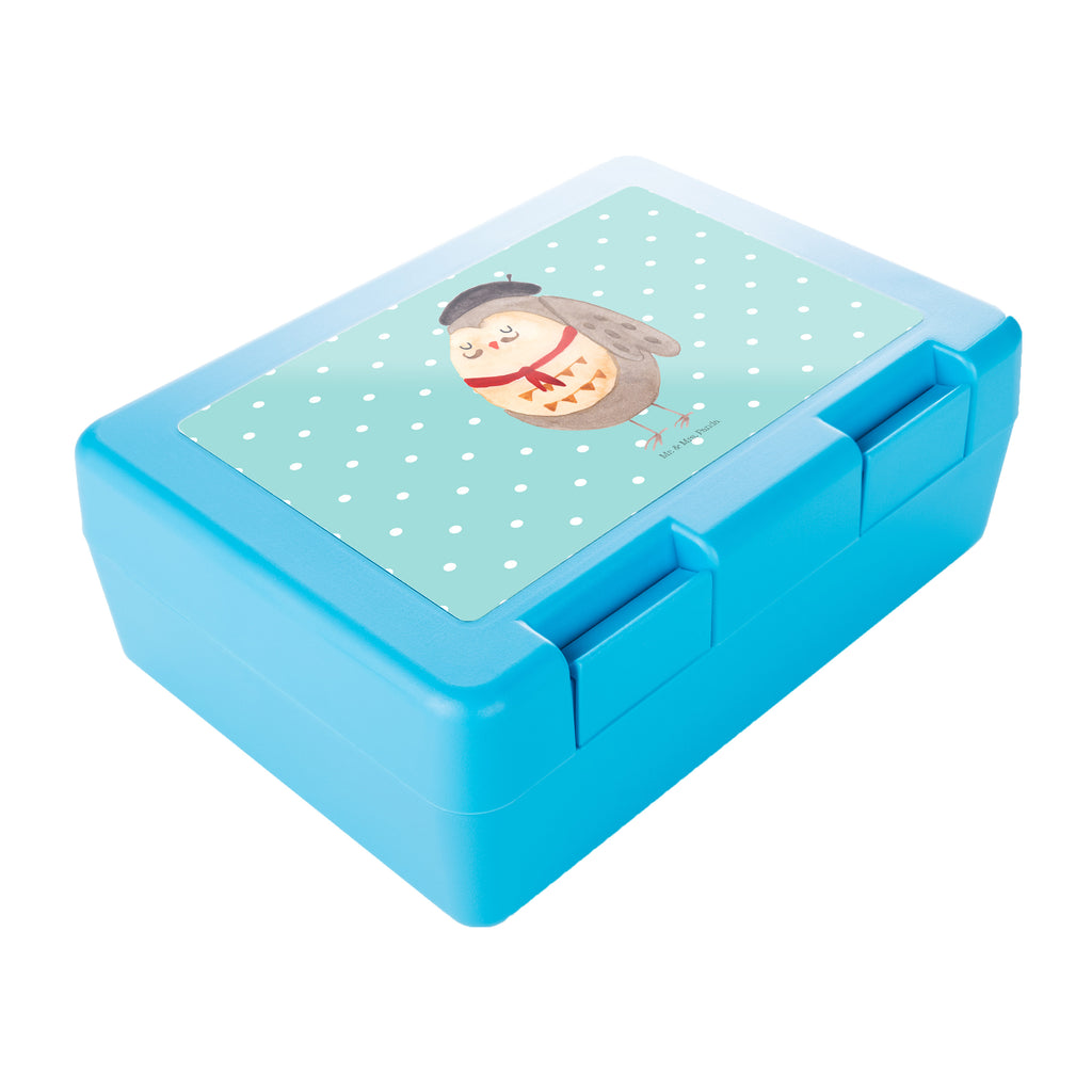 Brotdose Eule Französisch Eule, Eulen, Eule Deko, Owl, hibou, La vie est belle, das Leben ist schön, Spruch schön, Spruch Französisch, Frankreich Brotbox, Snackbox, Lunch box, Butterbrotdose, Brotzeitbox  Eule