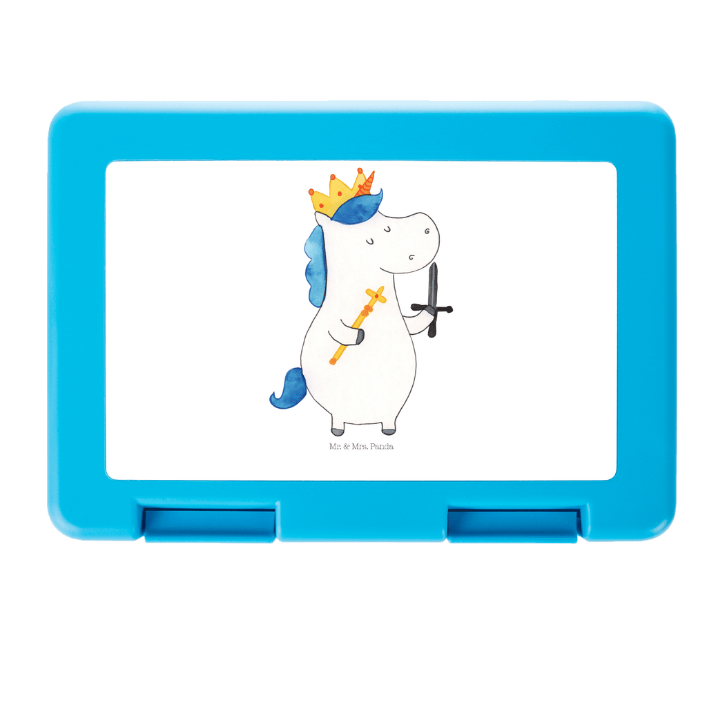 Brotdose Einhorn König mit Schwert Brotbox, Snackbox, Lunch box, Butterbrotdose, Brotzeitbox, Einhorn, Einhörner, Einhorn Deko, Pegasus, Unicorn, König, Ritter, Mittelalter