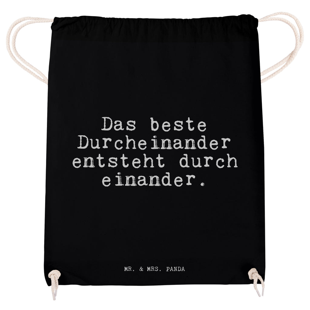 Sportbeutel Sprüche und Zitate Das beste Durcheinander entsteht durch einander. Sportbeutel, Turnbeutel, Beutel, Sporttasche, Tasche, Stoffbeutel, Sportbeutel Kinder, Spruch, Sprüche, lustig, Weisheiten, Zitate, Spruch Sprüche Weisheiten Zitate Lustig Weisheit Worte