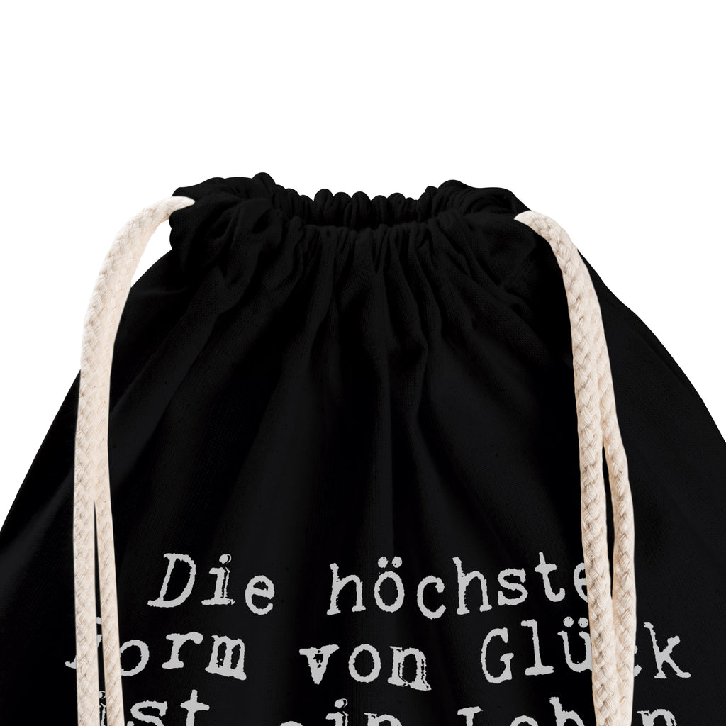 Sportbeutel Sprüche und Zitate Die höchste Form von Glück ist ein Leben mit einem gewissen Grad an Verrücktheit. Sportbeutel, Turnbeutel, Beutel, Sporttasche, Tasche, Stoffbeutel, Sportbeutel Kinder, Spruch, Sprüche, lustig, Weisheiten, Zitate, Spruch Sprüche Weisheiten Zitate Lustig Weisheit Worte