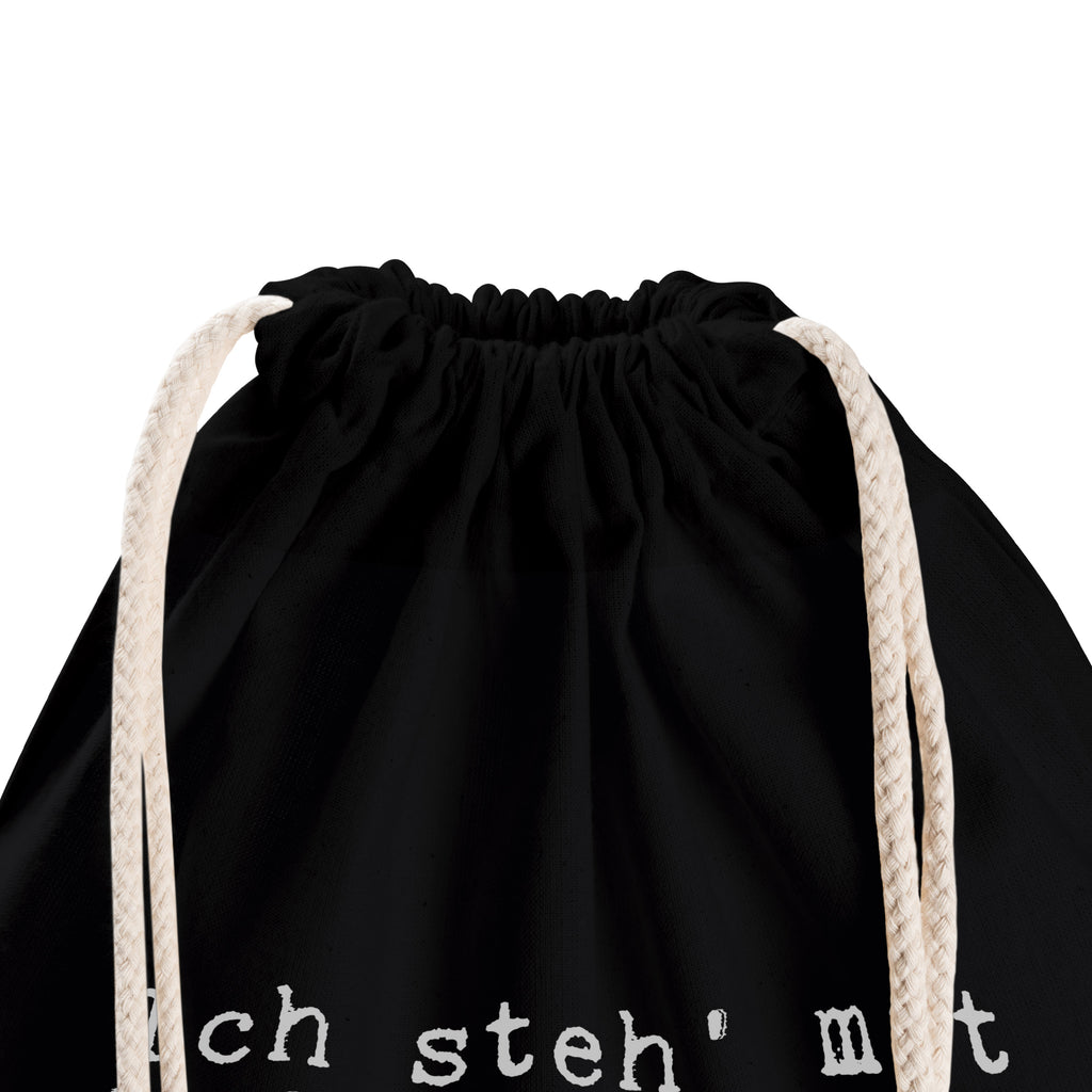 Sportbeutel Sprüche und Zitate Ich steh' mit beiden Beinen fest im Glitzer. Sportbeutel, Turnbeutel, Beutel, Sporttasche, Tasche, Stoffbeutel, Sportbeutel Kinder, Spruch, Sprüche, lustig, Weisheiten, Zitate, Spruch Sprüche Weisheiten Zitate Lustig Weisheit Worte