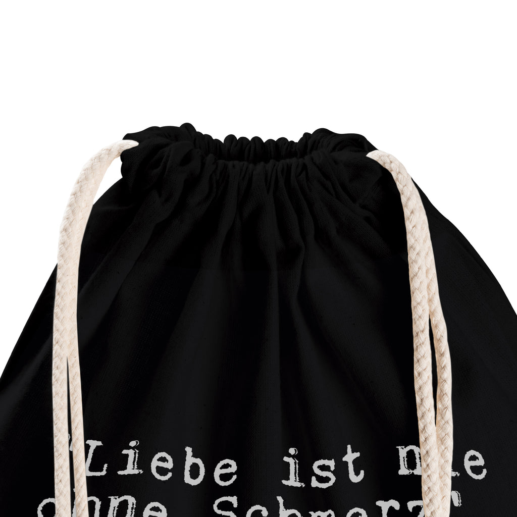 Sportbeutel Sprüche und Zitate "Liebe ist nie ohne Schmerz", sagte der Hase und umarmte den Igel. Sportbeutel, Turnbeutel, Beutel, Sporttasche, Tasche, Stoffbeutel, Sportbeutel Kinder, Spruch, Sprüche, lustig, Weisheiten, Zitate, Spruch Sprüche Weisheiten Zitate Lustig Weisheit Worte