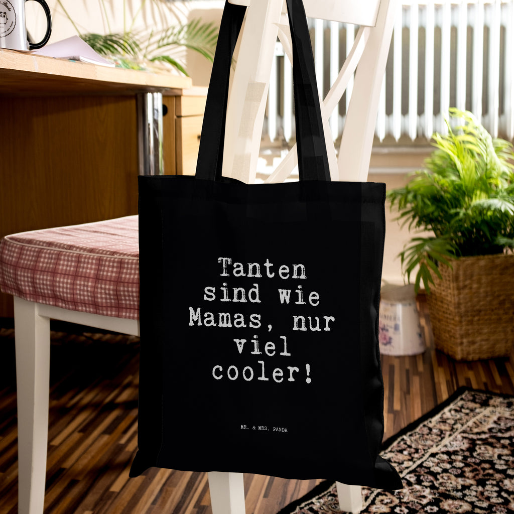 Tragetasche Sprüche und Zitate Tanten sind wie Mamas, nur viel cooler! Beuteltasche, Beutel, Einkaufstasche, Jutebeutel, Stoffbeutel, Spruch, Sprüche, lustig, Weisheiten, Zitate, Spruch Sprüche Weisheiten Zitate Lustig Weisheit Worte