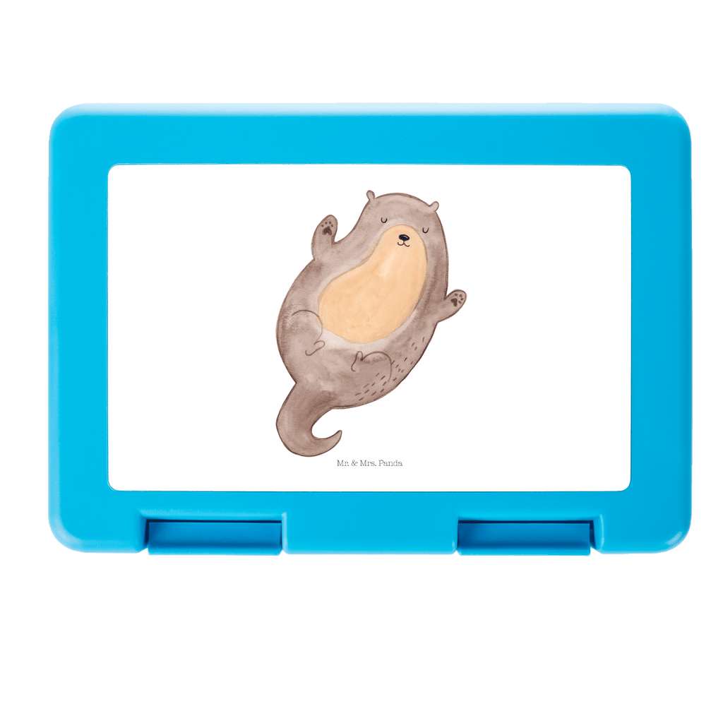 Brotdose Otter Umarmen Brotbox, Snackbox, Lunch box, Butterbrotdose, Brotzeitbox, Otter, Fischotter, Seeotter, Otter Seeotter See Otter