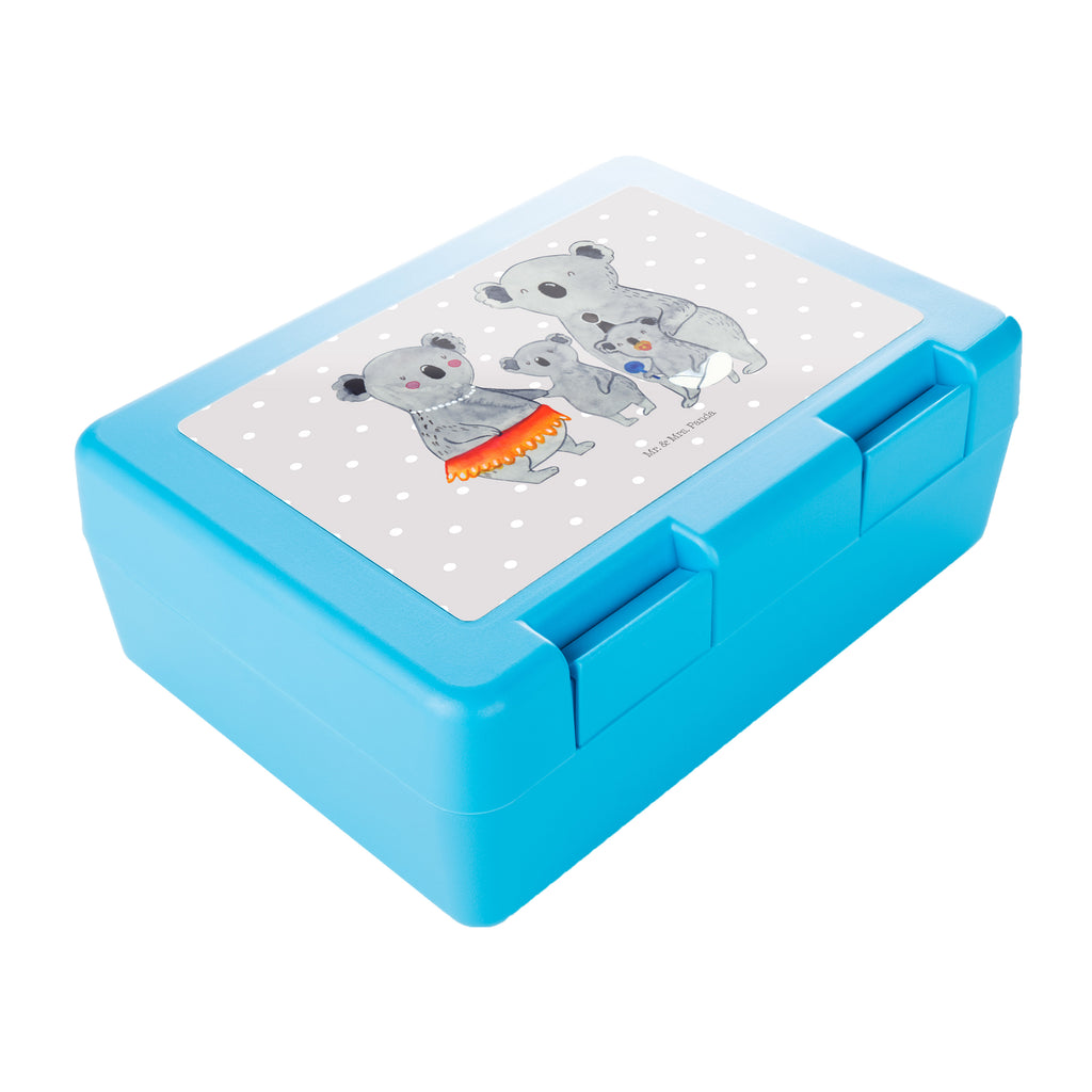 Brotdose Koala Familie Brotbox, Snackbox, Lunch box, Butterbrotdose, Brotzeitbox, Familie, Vatertag, Muttertag, Bruder, Schwester, Mama, Papa, Oma, Opa, Koala, Koalas, Family, Kinder, Geschwister, Familienleben