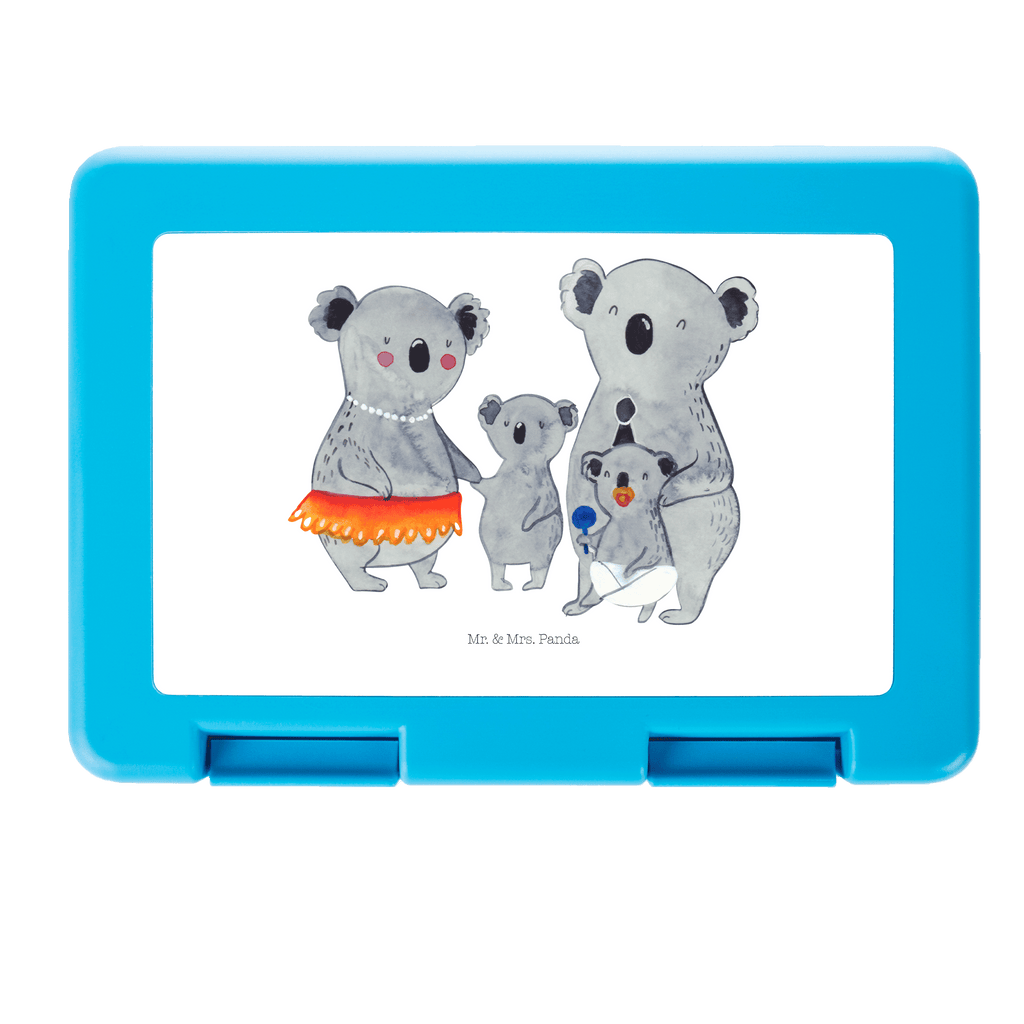 Brotdose Koala Familie Brotbox, Snackbox, Lunch box, Butterbrotdose, Brotzeitbox, Familie, Vatertag, Muttertag, Bruder, Schwester, Mama, Papa, Oma, Opa, Koala, Koalas, Family, Kinder, Geschwister, Familienleben