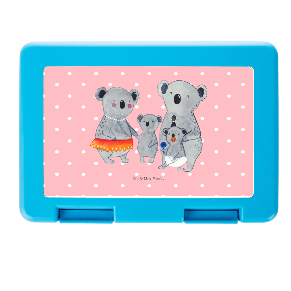 Brotdose Koala Familie Brotbox, Snackbox, Lunch box, Butterbrotdose, Brotzeitbox, Familie, Vatertag, Muttertag, Bruder, Schwester, Mama, Papa, Oma, Opa, Koala, Koalas, Family, Kinder, Geschwister, Familienleben