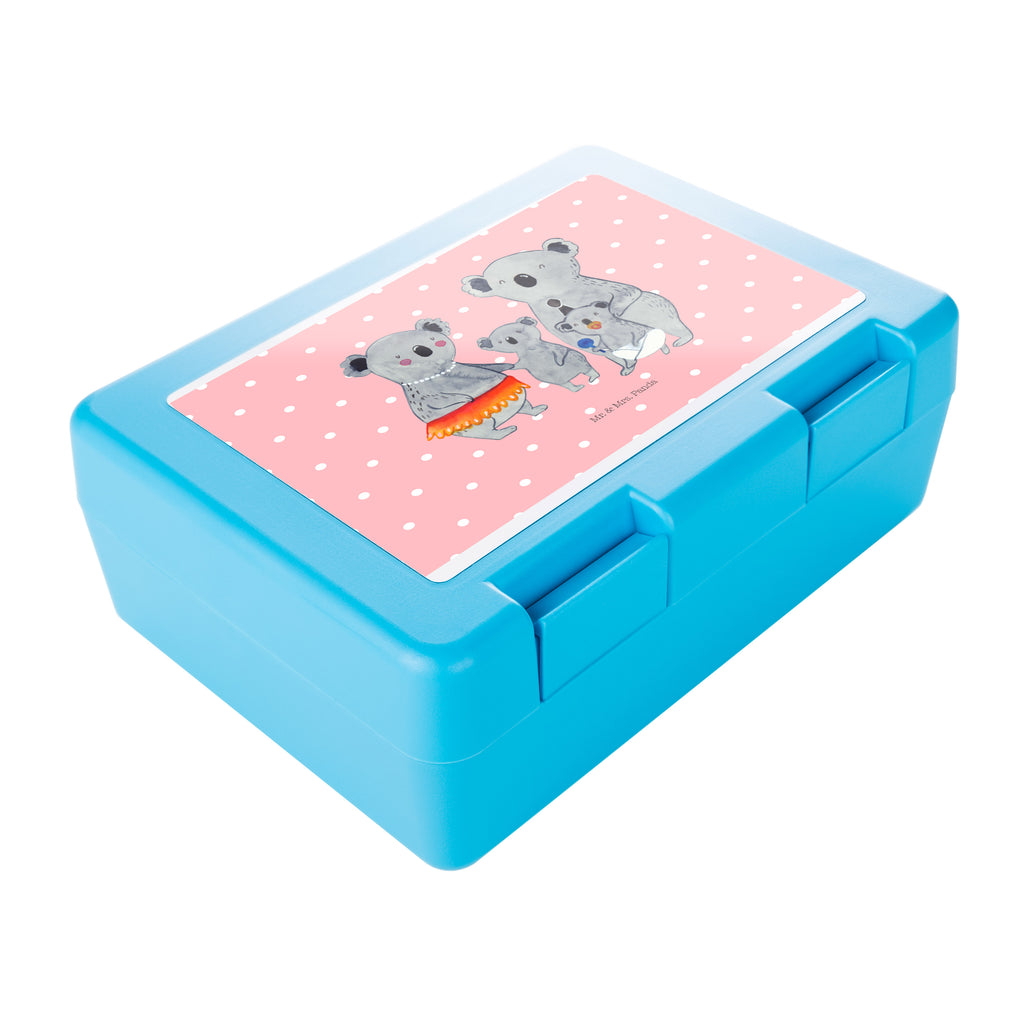 Brotdose Koala Familie Brotbox, Snackbox, Lunch box, Butterbrotdose, Brotzeitbox, Familie, Vatertag, Muttertag, Bruder, Schwester, Mama, Papa, Oma, Opa, Koala, Koalas, Family, Kinder, Geschwister, Familienleben
