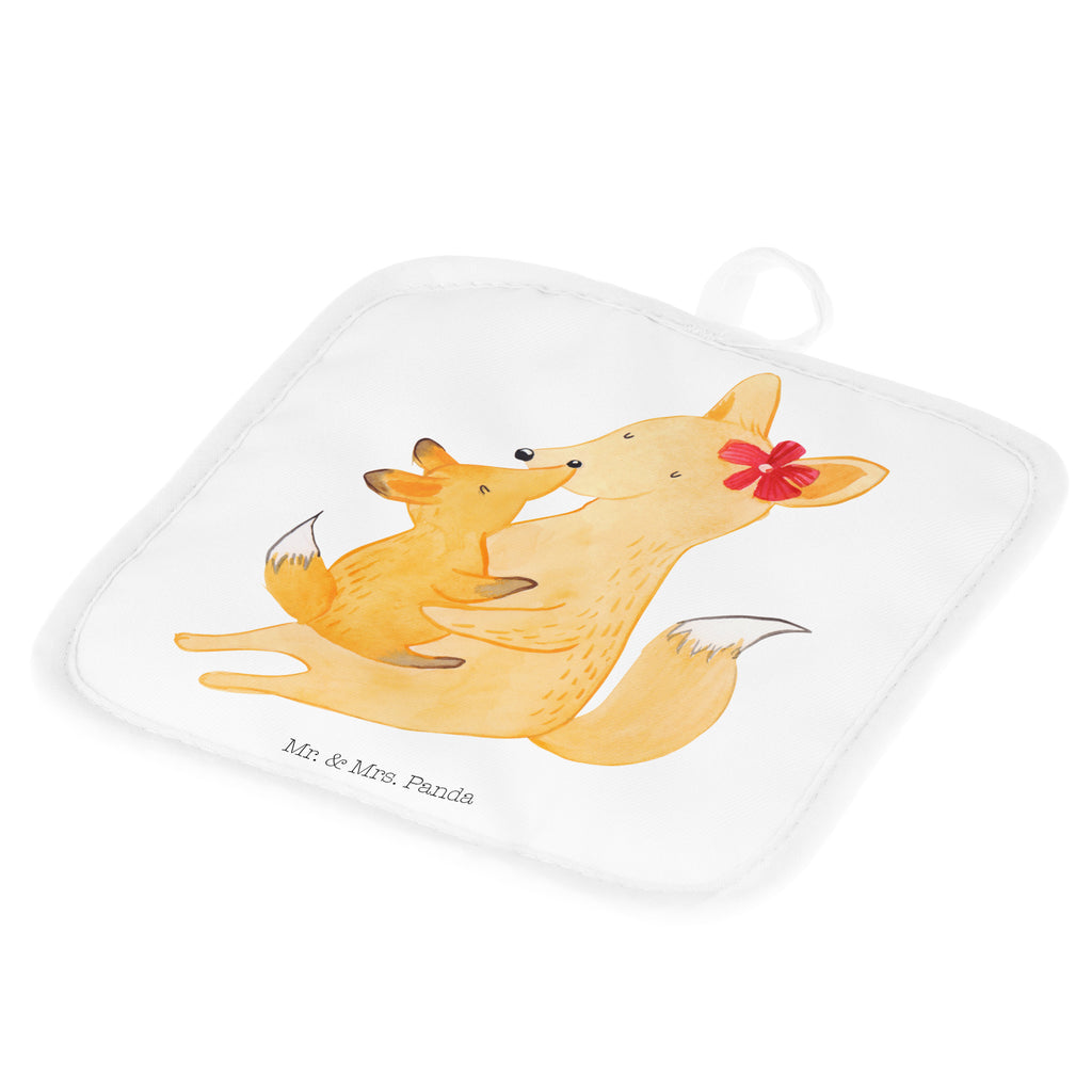 2er Set Topflappen  Fuchs Mama & Kind Topflappen, Topfuntersetzer, Ofenhandschuh, Topflappen Set, Topflappen lustig, Topflappen mit Spruch, Familie, Vatertag, Muttertag, Bruder, Schwester, Mama, Papa, Oma, Opa, Mutter, Tochter, Lieblingstochter, Beste Tochter, Geschenk