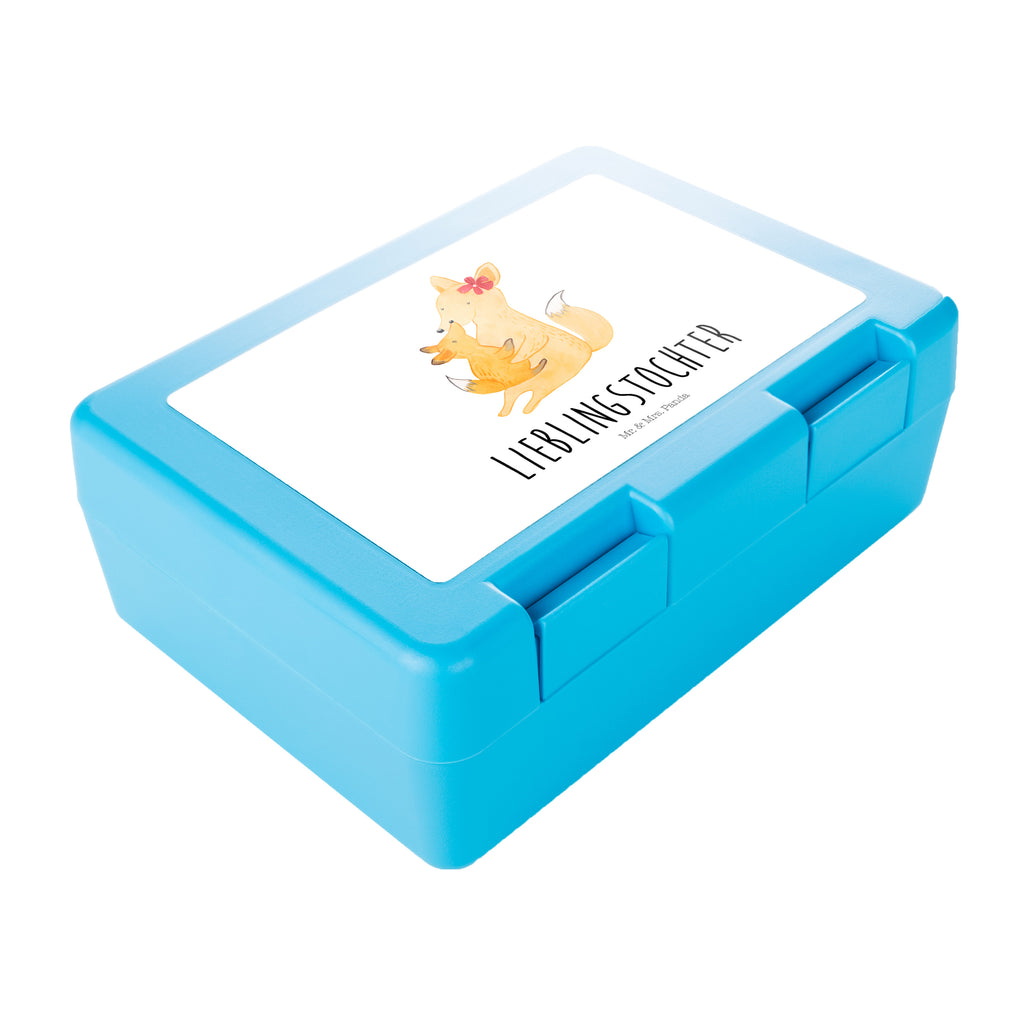 Brotdose Fuchs Mama & Kind Brotbox, Snackbox, Lunch box, Butterbrotdose, Brotzeitbox, Familie, Vatertag, Muttertag, Bruder, Schwester, Mama, Papa, Oma, Opa, Mutter, Tochter, Lieblingstochter, Beste Tochter, Geschenk